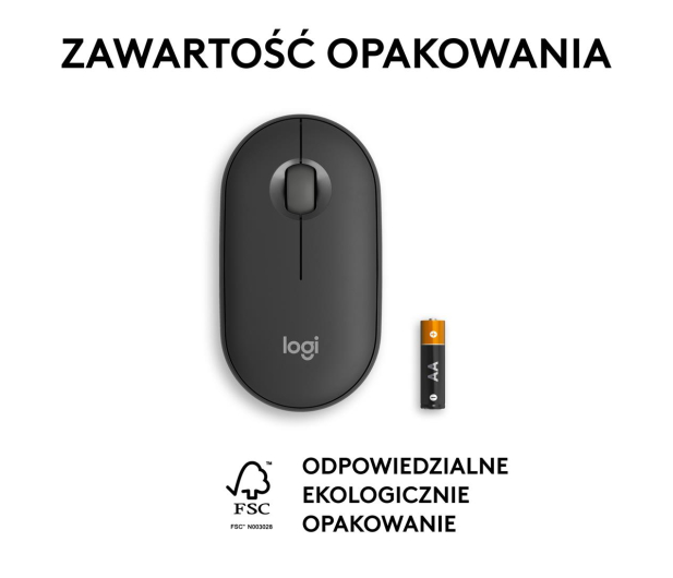 LOGITECH Bezprzewodowa M350s 910-007015 grafitowa - 1172756 - zdjęcie 14